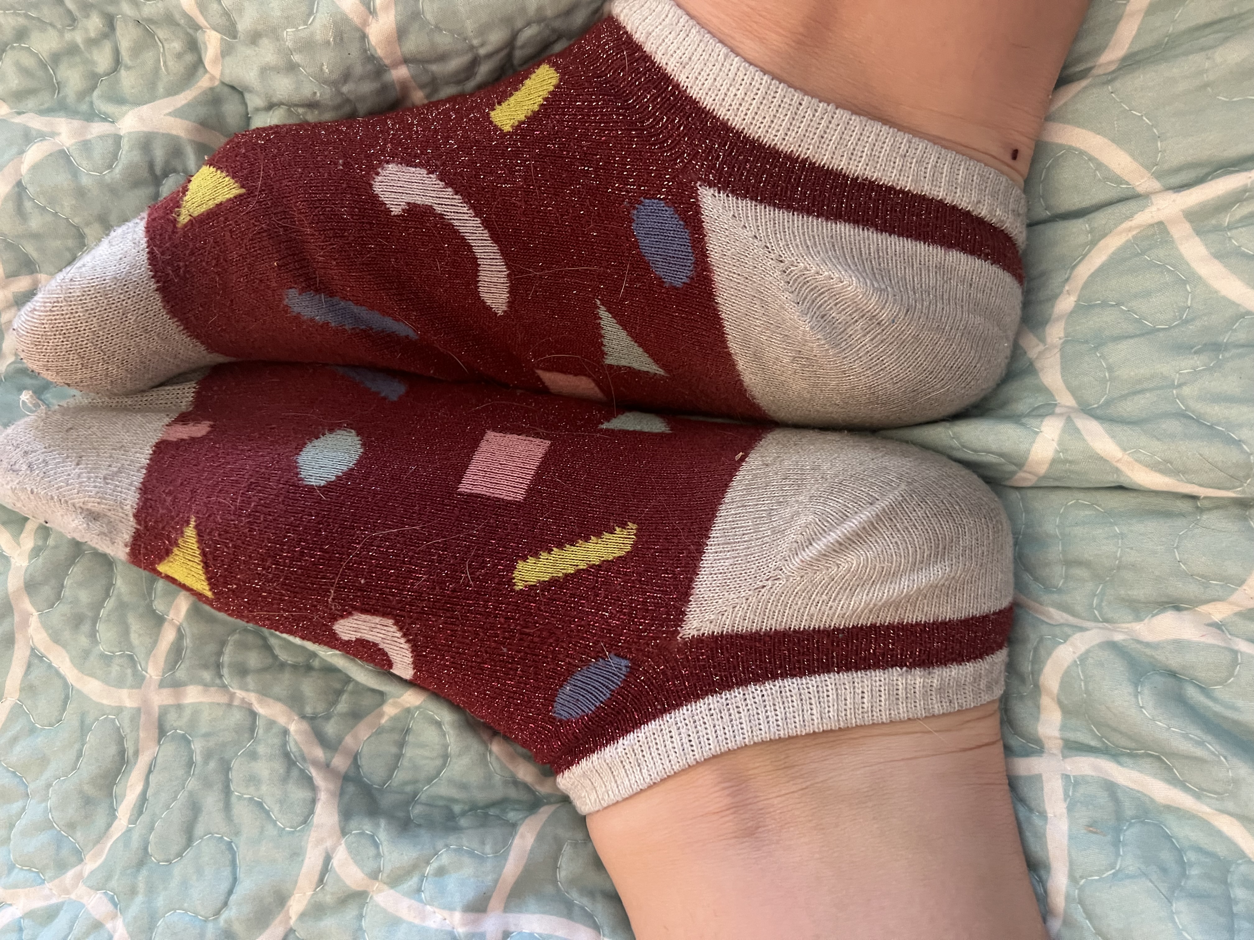 Well Worn Unwashed Sweaty Socks